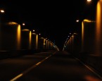 In tunnels Tunnels Eventually, you don’t have another choice. You have to dig through the mountain. I bet they’d built the road along the edge of the mountains for years. They took...