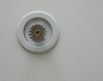 Dear Sprinkler Head, There were two recessed can lights in the middle of the white ceiling perfectly centered on the window looking out to the ocean before you got here....